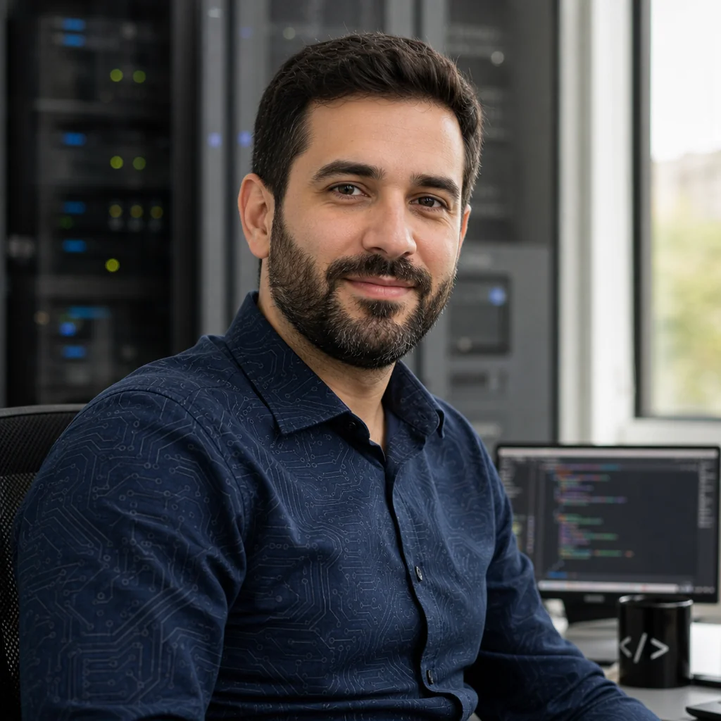 Portrait of David Lee, Digital Services Manager
